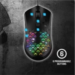 Kép 5/12 - Spirit of Gamer Egér - ELITE-M80 (Optikai, 4200DPI, 6 gomb, harisnyázott kábel, fekete)