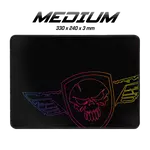 Kép 1/7 - Spirit of Gamer Egérpad - Darkskull Mouse Pad - M (330 x 240 x 3mm; varrott szélek; fekete)