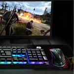 Kép 6/7 - Spirit of Gamer Egérpad - Darkskull Mouse Pad - M (330 x 240 x 3mm; varrott szélek; fekete)