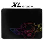 Kép 1/7 - Spirit of Gamer Egérpad - Darkskull Mouse Pad - King Size (430 x 330 x 3mm; varrott szélek; fekete)