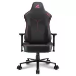 Kép 2/6 - Sharkoon Gamer szék - Skiller SGS30 Black/Pink (állítható magasság; állítható kartámasz; szövet; acél talp; 130kg-ig)