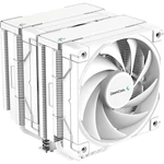 Kép 1/15 - DeepCool CPU Cooler - AK620 WH (28 dB; max, 117,21 m3/h; 4pin csatlakozó, 6 db heatpipe, 2x12cm, PWM)