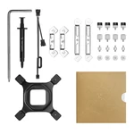 Kép 14/15 - DeepCool CPU Cooler - AK620 WH (28 dB; max, 117,21 m3/h; 4pin csatlakozó, 6 db heatpipe, 2x12cm, PWM)