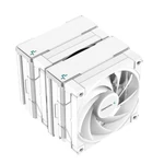 Kép 6/15 - DeepCool CPU Cooler - AK620 WH (28 dB; max, 117,21 m3/h; 4pin csatlakozó, 6 db heatpipe, 2x12cm, PWM)