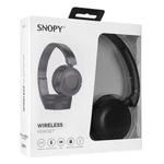 Kép 6/6 - Snopy Fejhallgató Vezeték Nélküli - SN-XBK33 BATTY Black (Bluetooth/AUX/TF Card, hang.szab., mikrofon, fekete)