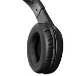 Kép 6/8 - Snopy Fejhallgató - SN-GX1 ERGO Blue (mikrofon, 3.5mm jack, hangerőszabályzó, nagy-párnás, 2.2m kábel, fekete-kék)