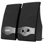 Kép 1/6 - Snopy Hangszóró 2.0 - SN-84  (2W RMS; hangerőszabályzó; 3,5mm jack; USB)