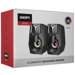Kép 7/7 - Snopy Hangszóró 2.0 - SN-X22 STYLE  (6W RMS; hangerőszabályzó; 3,5mm jack; USB)