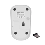 Kép 5/6 - Everest Egér - SM-833 White (1200 DPI, 3gomb, optikai, fehér)