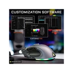Kép 11/15 - The G-Lab Gamer Egér - KULT NITRO ATOM (4800 DPI, 9 gomb, makro, 1,8m kábel, RGB LED, fekete)