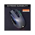 Kép 12/15 - The G-Lab Gamer Egér - KULT NITRO ATOM (4800 DPI, 9 gomb, makro, 1,8m kábel, RGB LED, fekete)