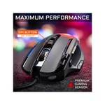 Kép 15/15 - The G-Lab Gamer Egér - KULT NITRO ATOM (4800 DPI, 9 gomb, makro, 1,8m kábel, RGB LED, fekete)