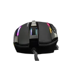 Kép 6/15 - The G-Lab Gamer Egér - KULT NITRO ATOM (4800 DPI, 9 gomb, makro, 1,8m kábel, RGB LED, fekete)