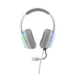 Kép 3/9 - The G-Lab Fejhallgató - KORP VANADIUM (mikrofon, USB, 3,5mm Jack, hangerőszabályzó, nagy-párnás, RGB, fehér)