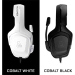 Kép 9/12 - The G-Lab Fejhallgató - KORP COBALT/B (mikrofon, 3,5mm Jack, hangerőszabályzó, nagy-párnás, fekete)