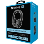 Kép 3/3 - Sandberg Wireless Fejhallgató - Play n Go Bluetooth Headset (Bluetooth 5.0; mikrofon; hangerő szabályzó; fekete)