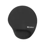 Kép 1/2 - Sandberg Egérpad - Memory Foam Mousepad Round (memória habos csuklótámasz fekete)