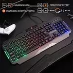 Kép 2/10 - The G-Lab Gaming kit - 4 in 1 COMBO HELIUM HU (KEYZ 120 billentyűzet, KULT HELIUM egér+pad, INT 100 fülhallgató, magyar)