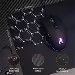 Kép 5/10 - The G-Lab Gaming kit - 4 in 1 COMBO HELIUM HU (KEYZ 120 billentyűzet, KULT HELIUM egér+pad, INT 100 fülhallgató, magyar)