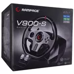 Kép 5/5 - Rampage Gamer kormány - V900-S  (PC, PS3, PS4, XBOXONE, XBOX360, pedálszett, vibrálás)