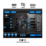 Kép 8/12 - Spirit of Gamer Egér Vezeték nélküli - ELITE-M70 (Optikai, 4800DPI, 8 programozható gomb, Max.: 10m, fekete)