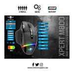 Kép 7/11 - Spirit of Gamer Egér Vezeték nélküli - XPERT-M800 (Optikai, 10 000DPI, 12 programozható gomb, Max.: 10m, fekete)
