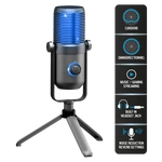 Kép 1/11 - Spirit of Gamer Mikrofon - EKO 900 (USB, Cardioid, Omnidirekcionális, Beépített Jack csatlakozó, zajszűrés, fekete)