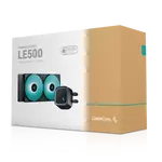 Kép 8/8 - DeepCool CPU Water Cooler - LE500 MARRS (max 17,8dB; max. 145,86 m3/h; 2x12cm, RGB LED)
