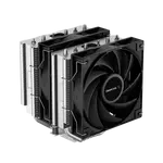 Kép 1/10 - DeepCool CPU Cooler - AG620 (29,4 dB; max, 115,32 m3/h; 4pin csatlakozó, 6 db heatpipe, 12cm, PWM)