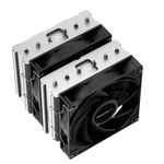 Kép 3/10 - DeepCool CPU Cooler - AG620 (29,4 dB; max, 115,32 m3/h; 4pin csatlakozó, 6 db heatpipe, 12cm, PWM)