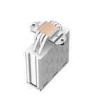 Kép 6/10 - DeepCool CPU Cooler - AK400 WH (29 dB; max, 112,93 m3/h; 4pin csatlakozó, 4 db heatpipe, 12cm, PWM, fehér)