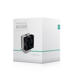 Kép 10/10 - DeepCool CPU Cooler - AG300 (30,5 dB; max, 62,43 m3/h; 4pin csatlakozó, 3 db heatpipe, 9cm, PWM)