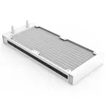 Kép 5/6 - ID-Cooling CPU Water Cooler - FROSTFLOW X 240 XT SNOW (35,2dB; max. 129,39 m3/h; 2x12cm, fehér LED)
