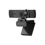 Kép 1/5 - Conceptronic Webkamera - AMDIS07B (3840x2160 képpont, Auto-fókusz, 60 FPS, USB 2.0, univerzális csipesz, mikrofon)