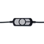 Kép 2/4 - Conceptronic Fejhallgató - POLONA01B (USB, hangerőszabályzó, felhajtható mikrofon, 200 cm kábel, fekete)