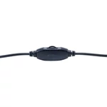 Kép 3/6 - Conceptronic Fejhallgató - POLONA02BA (3.5mm Jack+elosztó, hangerőszabályzó, felhajtható mikrofon, 200 cm kábel, fekete)