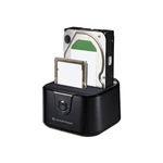 Kép 1/4 - Conceptronic HDD/SSD Dokkoló - DONN12B (2 fiók, USB3.2, 2,5/3,5", Max.: 32TB, klónozás funkció, fekete)