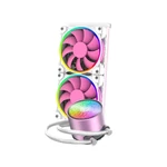Kép 1/7 - ID-Cooling CPU Water Cooler - PINKFLOW 240 DIAMOND (16,3-33,5dB; max. 93,78 m3/h; 2x12cm)