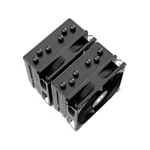 Kép 3/6 - ID-Cooling CPU Cooler - SE-206-XT (15.2-35.2 dB; max 129,39 m3/h; 4Pin csatlakozó, 6 db heatpipe, 2x12cm, PWM)