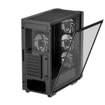 Kép 8/14 - DeepCool Számítógépház - CC560 A-RGB V2 (fekete, ablakos, 4x12cm venti, Mini-ITX / Micro-ATX / ATX, 1xUSB3.0, 1xUSB2.0)