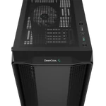 Kép 9/14 - DeepCool Számítógépház - CC560 A-RGB V2 (fekete, ablakos, 4x12cm venti, Mini-ITX / Micro-ATX / ATX, 1xUSB3.0, 1xUSB2.0)