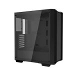 Kép 2/14 - DeepCool Számítógépház - CC560-100034 (fekete, ablakos, venti nélkül, Mini-ITX / Micro-ATX / ATX, 1xUSB3.0, 1xUSB2.0)