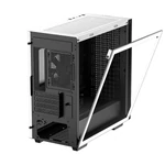 Kép 2/6 - DeepCool Számítógépház - CH370 WH (fekete, ablakos, 1x12cm ventilátor, Mini-ITX / Micro-ATX, 2xUSB3.0)