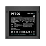Kép 3/9 - DeepCool Tápegység 600W - PF600 (80 Plus, Aktív PFC, 12cm )