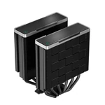 Kép 7/10 - DeepCool CPU Cooler - AK620 ZERO DARK (28 dB; max, 117,21 m3/h; 4pin csatlakozó, 6 db heatpipe, 2x12cm, PWM)