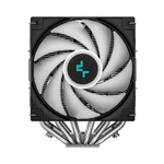 Kép 4/10 - DeepCool CPU Cooler - AG620 BK ARGB (29,4 dB; max, 115,32 m3/h; 4pin csatlakozó, 6 db heatpipe, 12cm, PWM, LED)