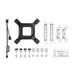 Kép 9/10 - DeepCool CPU Cooler - AG620 BK ARGB (29,4 dB; max, 115,32 m3/h; 4pin csatlakozó, 6 db heatpipe, 12cm, PWM, LED)