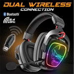Kép 3/12 - Spirit of Gamer Wireless Fejhallgató - MIC-XH1500 (MultiPlatform, 7.1, mikrofon, hangerőszabályzó, nagy-párnás, fekete)