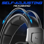 Kép 7/11 - Spirit of Gamer Wireless Fejhallgató - MIC-XH1300 (MultiPlatform, 7.1, mikrofon, hangerőszabályzó, nagy-párnás, fekete)