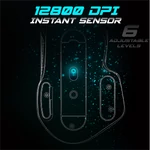 Kép 3/10 - Spirit of Gamer Egér - PRO-M5 RGB (Optikai, 12800DPI, 1000Hz, 8 gomb, harisnyázott kábel, fekete)